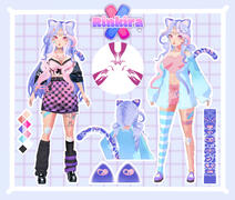 Vroid Rin Ref Sheet